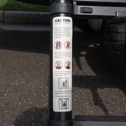 Compact Telescopic Ladder - Angled Steps