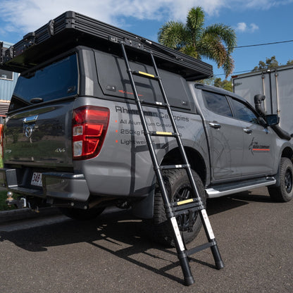 Compact Telescopic Ladder - Angled Steps