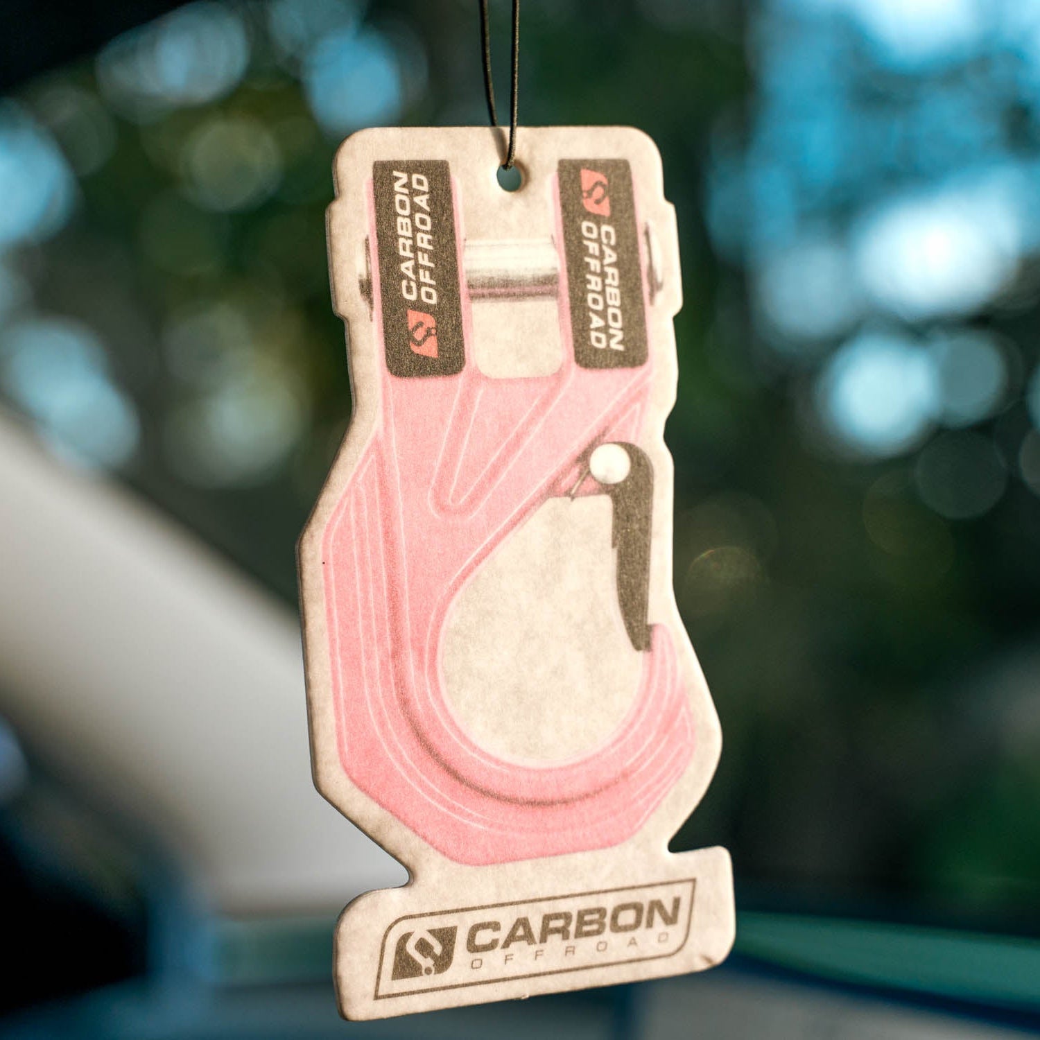 Carbon Car Air Freshener - MegaPro Hook - CM - AF - HOOK - PIN 7 Carbon Offroad