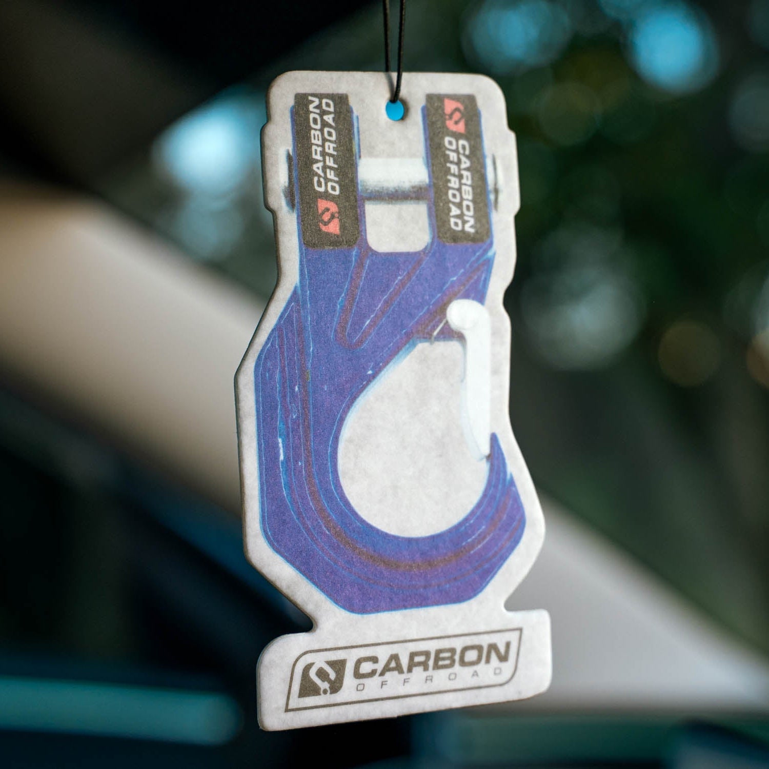 Carbon Car Air Freshener - MegaPro Hook - CM - AF - HOOK - BLU 2 Carbon Offroad