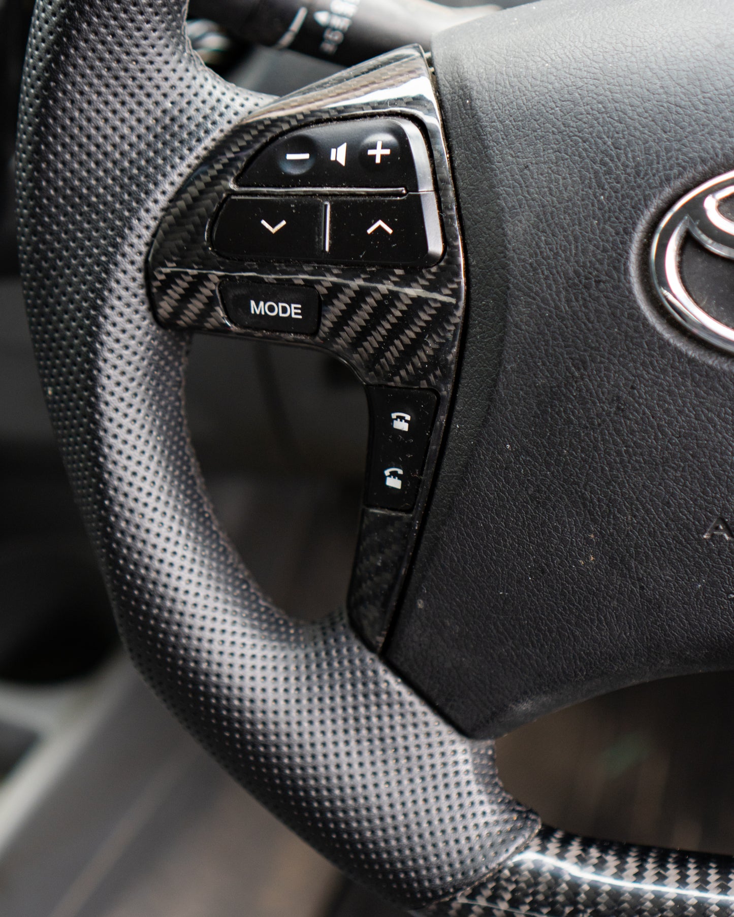 Alpha Series -  Carbon Steering Wheel to suit Toyota N70 Hilux