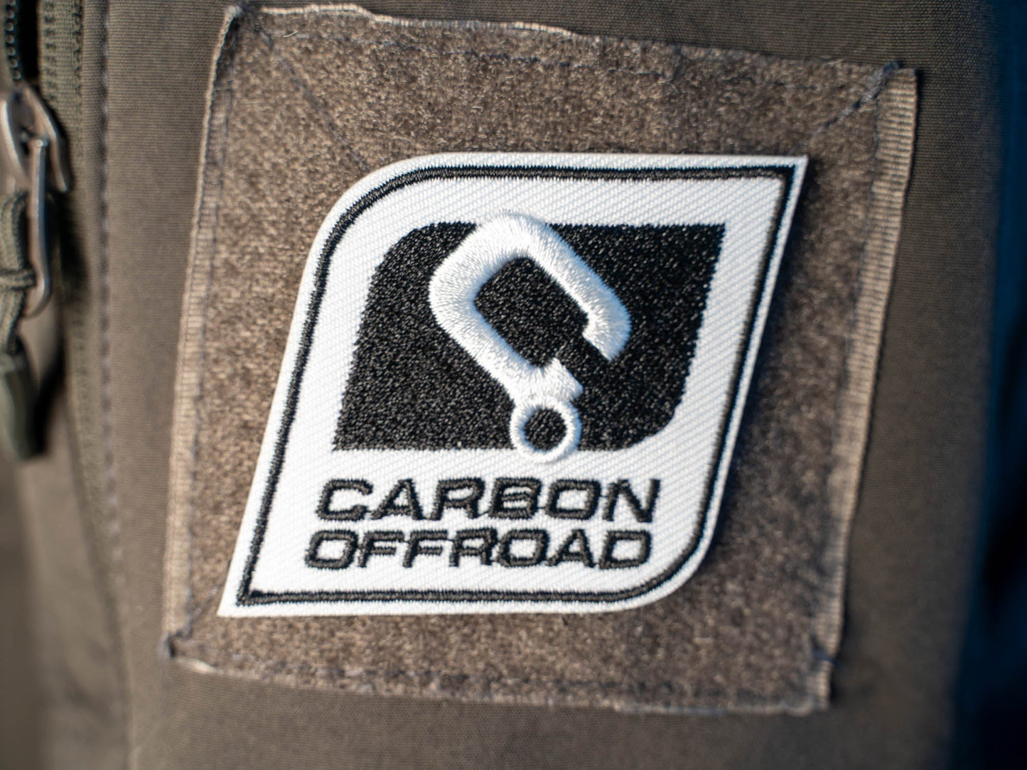 Carbon Offroad Embroidered Patch - CM - EPATCH - LOGO 4 Carbon Offroad