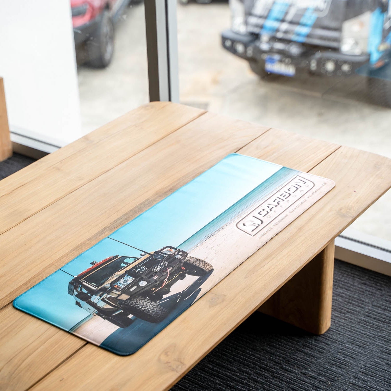 Carbon Premium Desk Mat - CM - DMAT - 79SER 7 Carbon Offroad