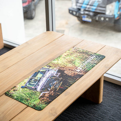 Carbon Premium Desk Mat - CM - DMAT - TJ 3 Carbon Offroad