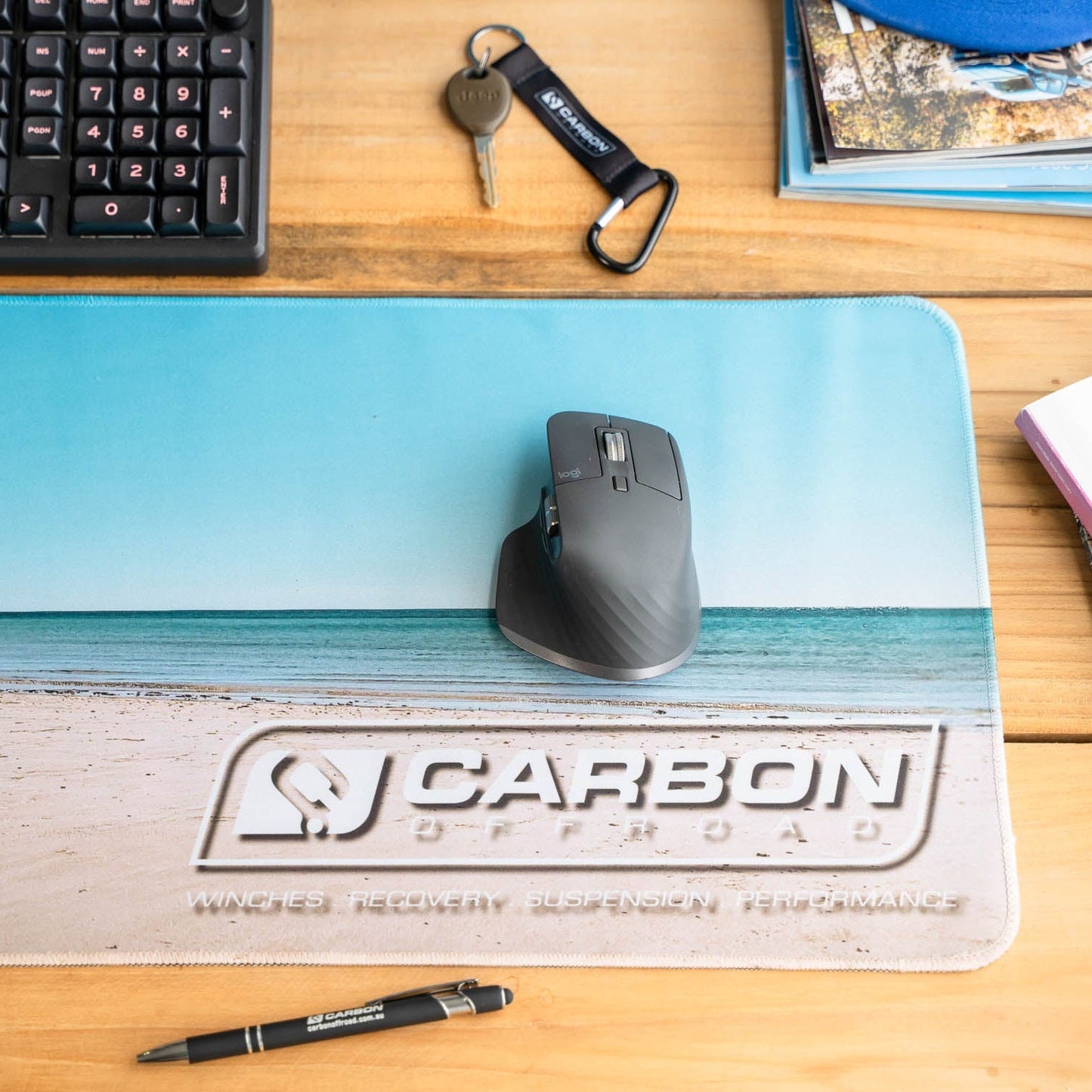 Carbon Premium Desk Mat - CM - DMAT - 79SER 8 Carbon Offroad
