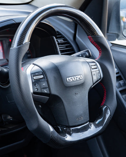 Alpha Series - Carbon Steering Wheel to suit Isuzu DMAX