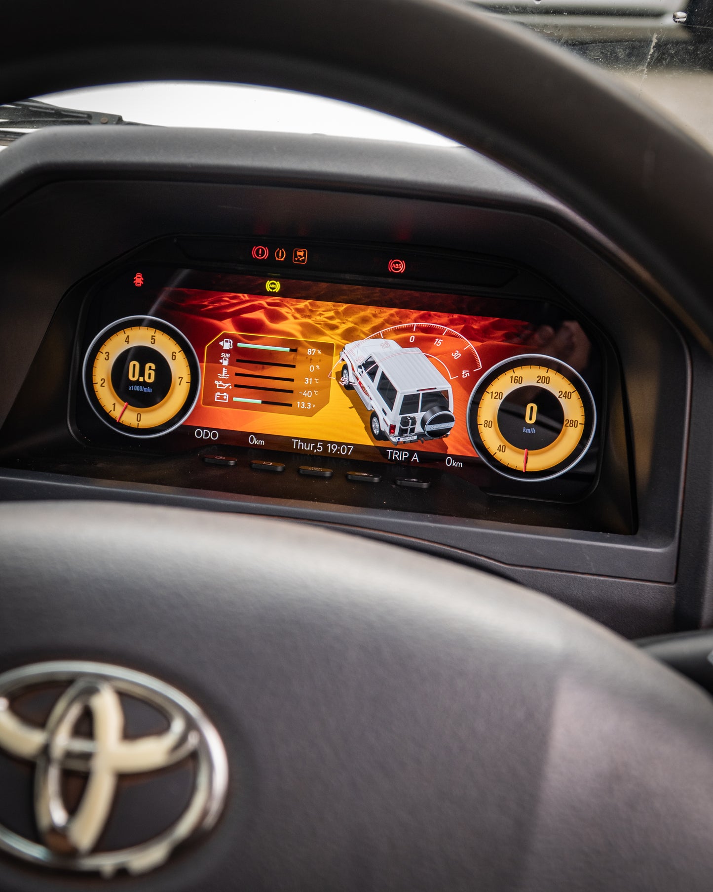 - PRE-ORDER - Digital Dash to suit 79 Series Landcruiser - 70 Series, 78 Series, 76 Series 2010 - 2023