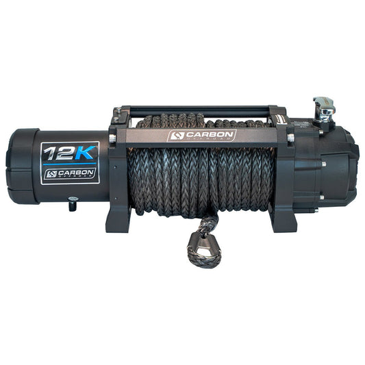 Carbon 12K - 12000lb Winch V3X With Soft Shackle