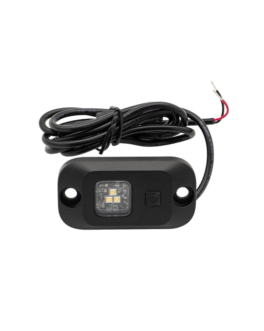 Dimmable LED Rock Light with Integrated Switch