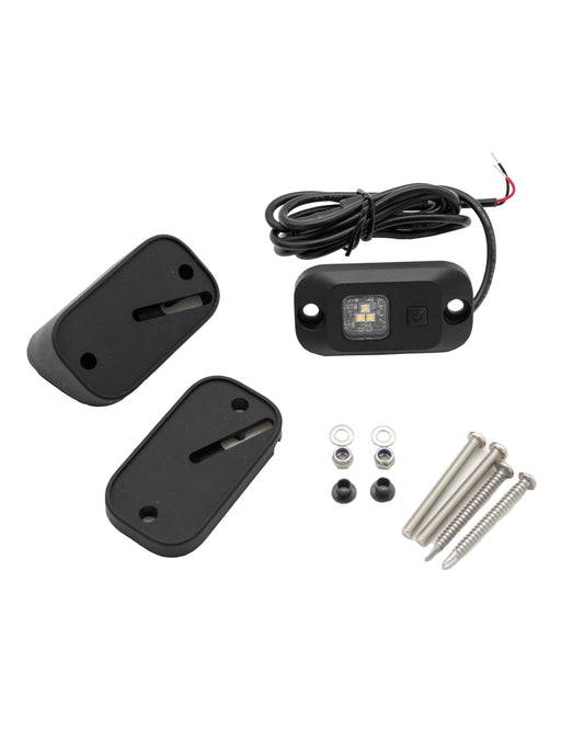 Dimmable LED Rock Light with Integrated Switch