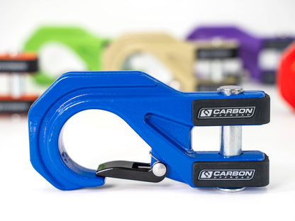 Carbon Offroad MegaPro Winch Hook - CW - MPHOOK - BLUE 3 Carbon Offroad