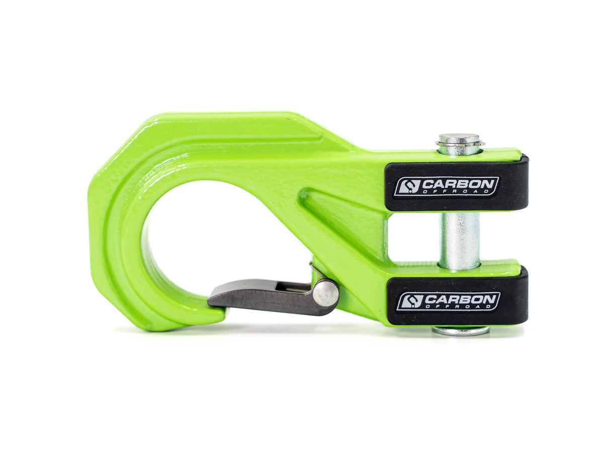 Carbon Offroad MegaPro Winch Hook - CW - MPHOOK - GREEN 4 Carbon Offroad
