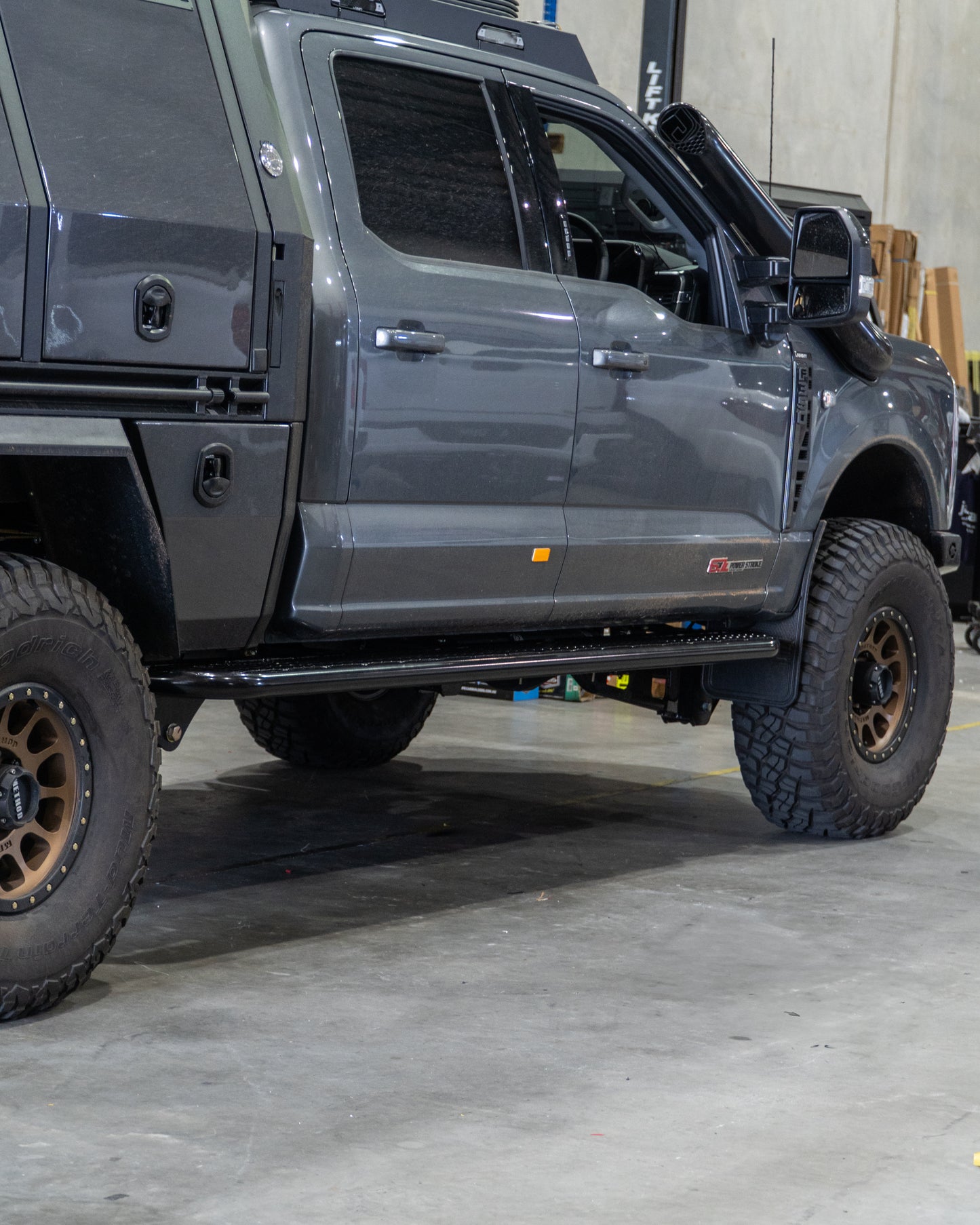 EC Offroad Side steps / Rock Sliders to suit Ford F250 / F350