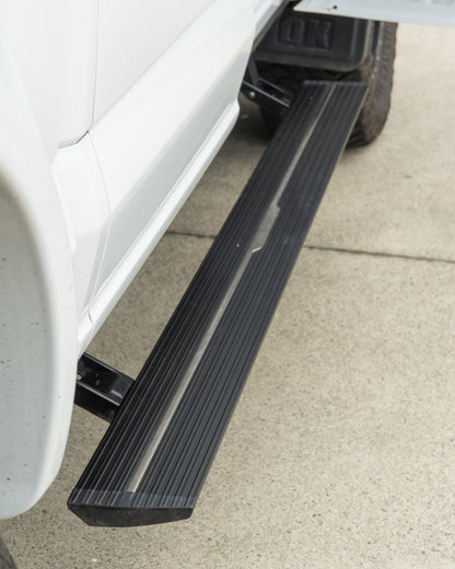 Electric drop down side steps to suit Ford F150 (2015-25)