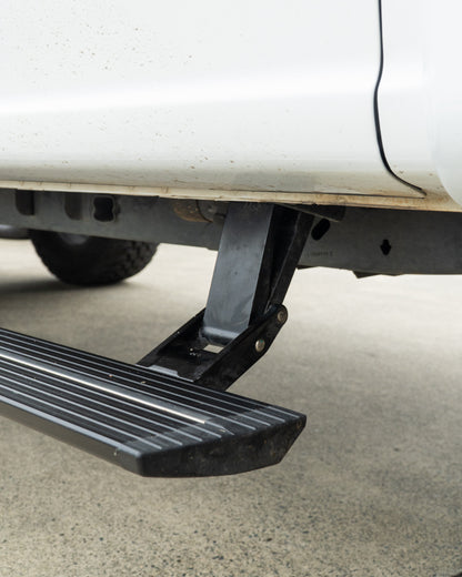 Electric drop down side steps to suit Ford F150 (2015-25)