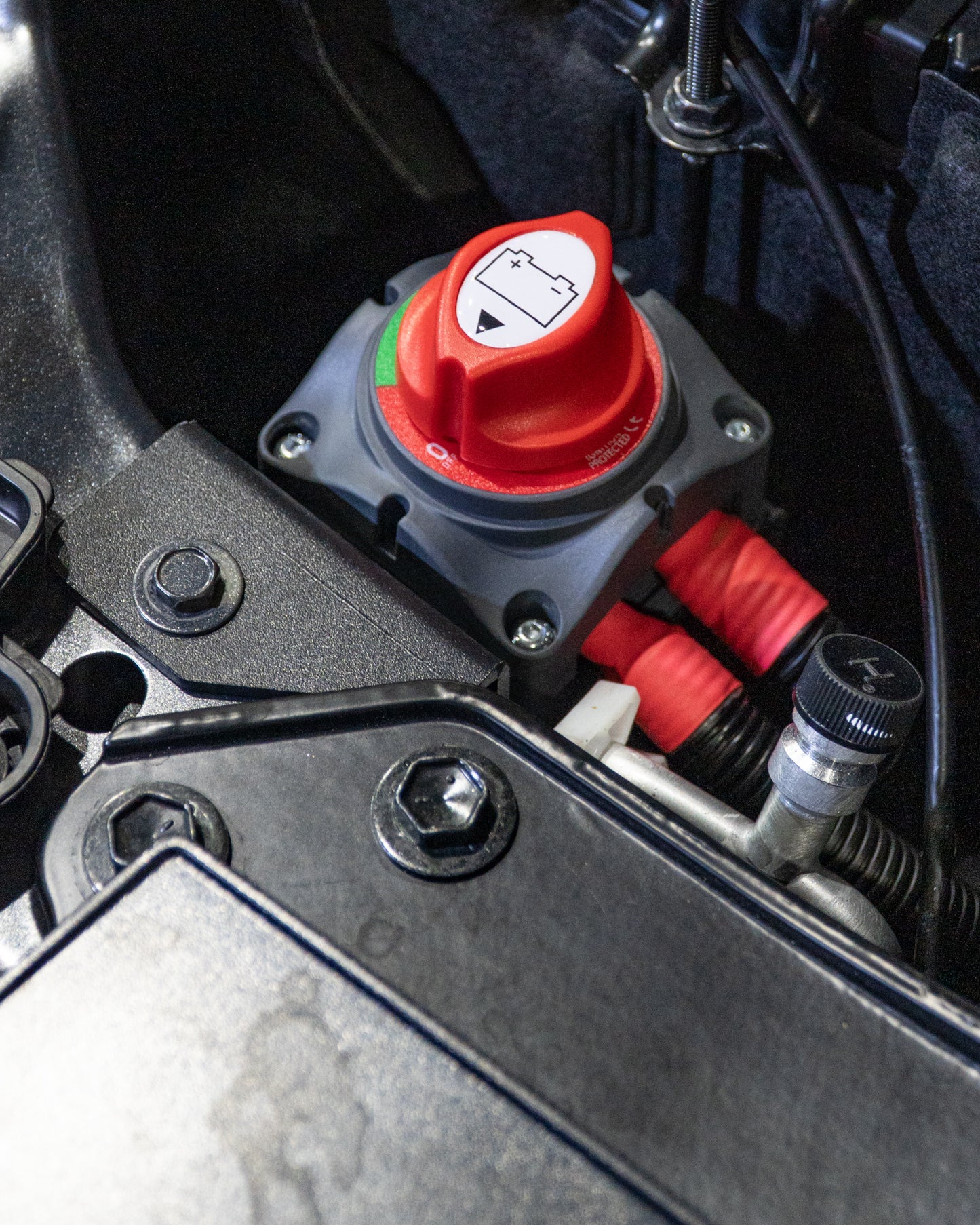 Which Isolator bracket to suit Nissan Y62 patrol Under Bonnet