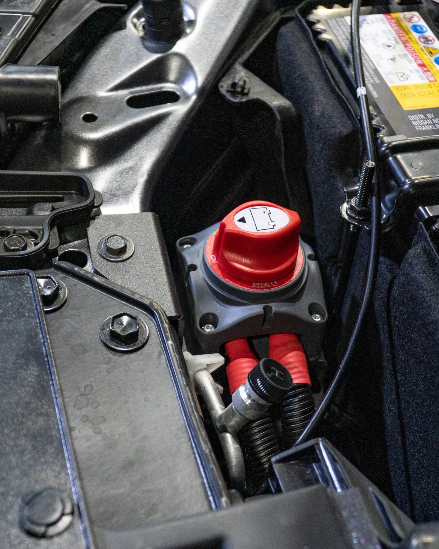 Which Isolator bracket to suit Nissan Y62 patrol Under Bonnet