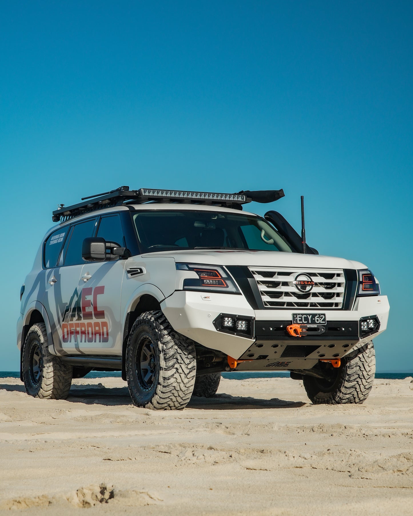 EC Offroad Front bar to suit Nissan Patrol Y62