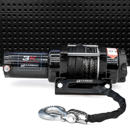 Carbon 3.0k 3000lb ATV - Trailer Winch