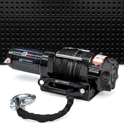 Carbon 3.0k 3000lb ATV - Trailer Winch