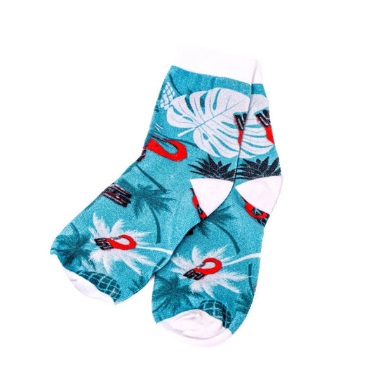 Carbon Socks - MegaParty Hawaiian - CM - SOCKS - PRTY - M 1 Carbon Offroad
