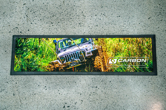 Carbon Premium Bar Mat - CM - BMAT - TJ 1 Carbon Offroad