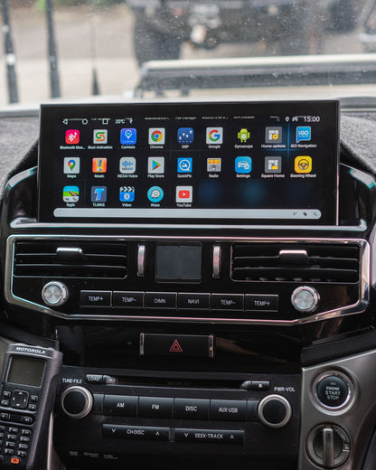 Android 12.3 Head Unit to suit 200 Series Sahara 07-15