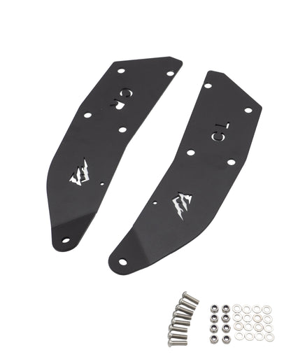 EC Light Bar Bracket to suit Rhino Rack mounting a Stedi STX 50" curved or straight light bar