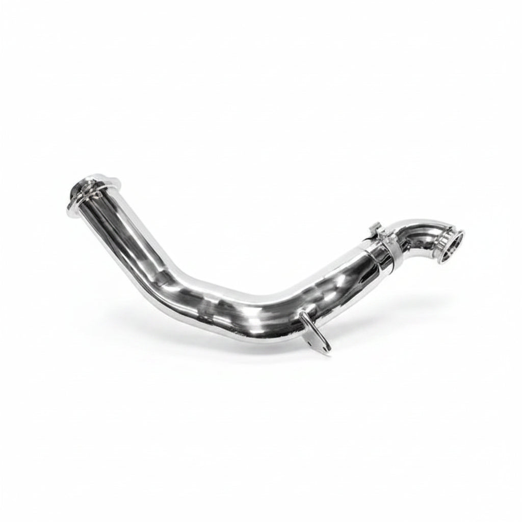 2020-2026 Ford F250/F350 304SS Polished Downpipe