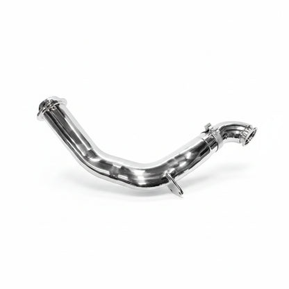 2020-2026 Ford F250/F350 304SS Polished Downpipe