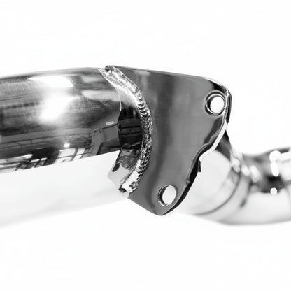 2020-2026 Ford F250/F350 304SS Polished Downpipe