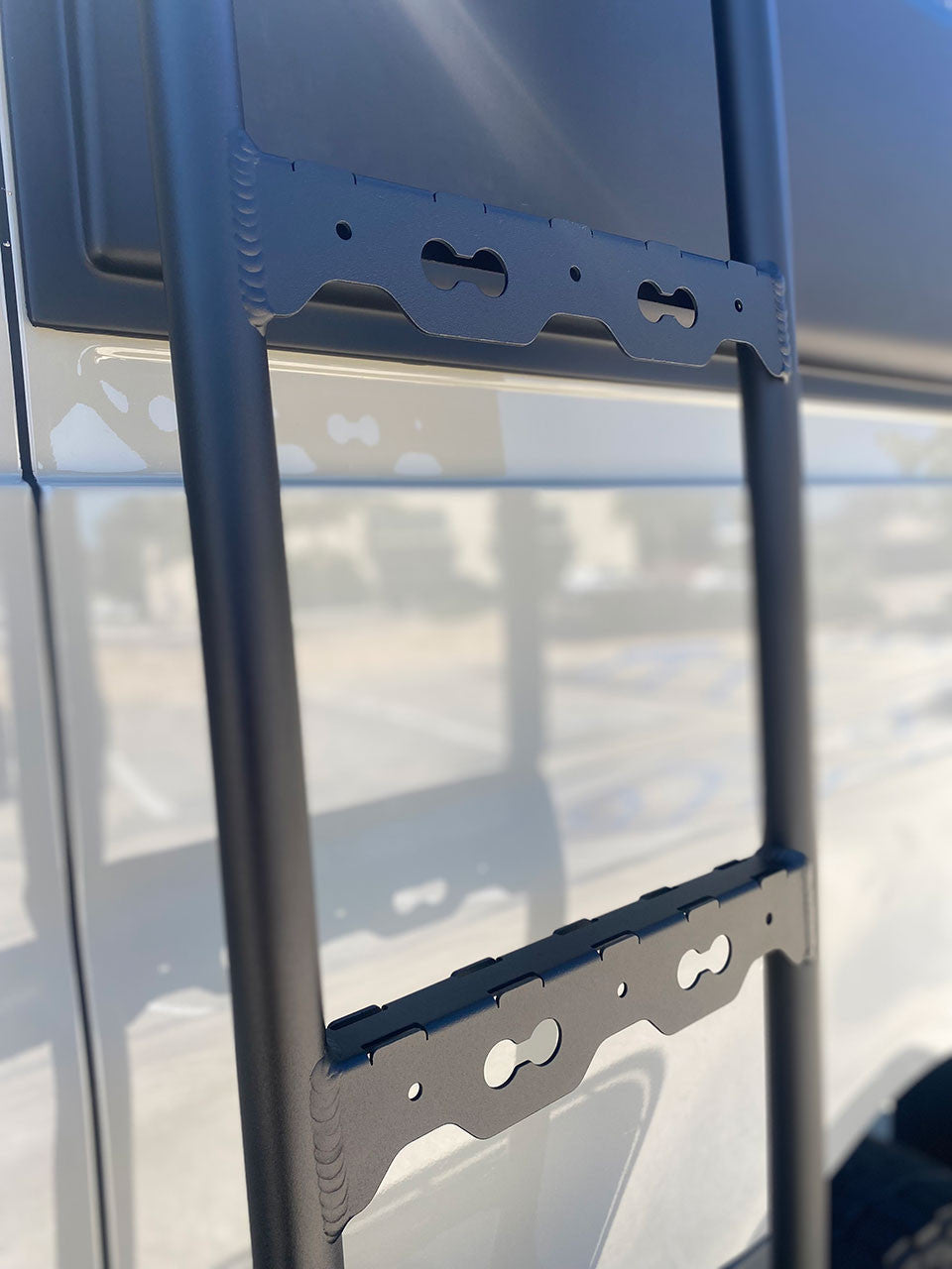 Legacy Side Ladder - Sprinter-High Roof- w/recon modular rack