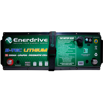 Enerdrive B-TEC 12V 200Ah G2 Lithium Battery