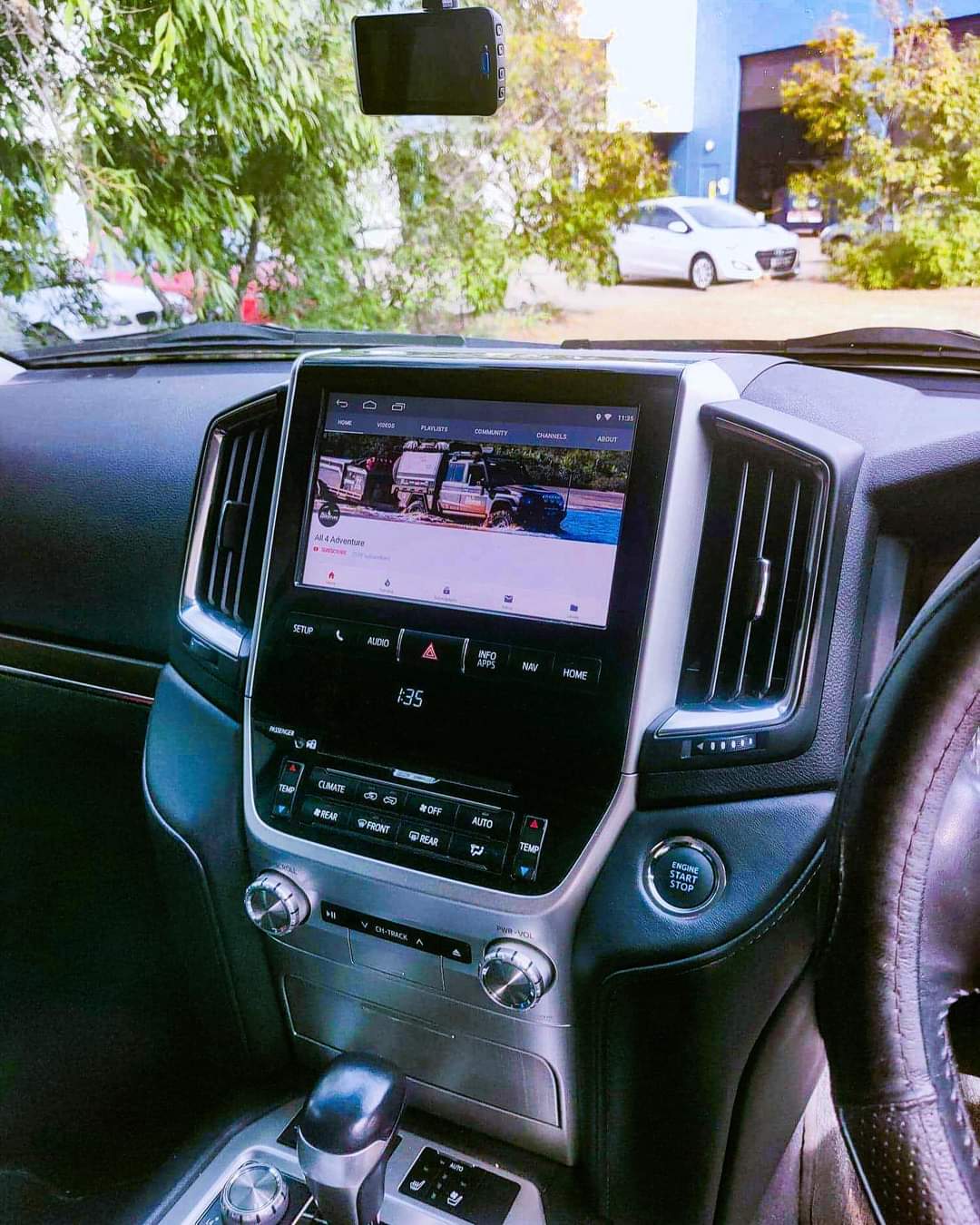 Interface Module V6 unit to suit LandCruiser 200, Car Play & GPS. Android system. July 2016 - 2021