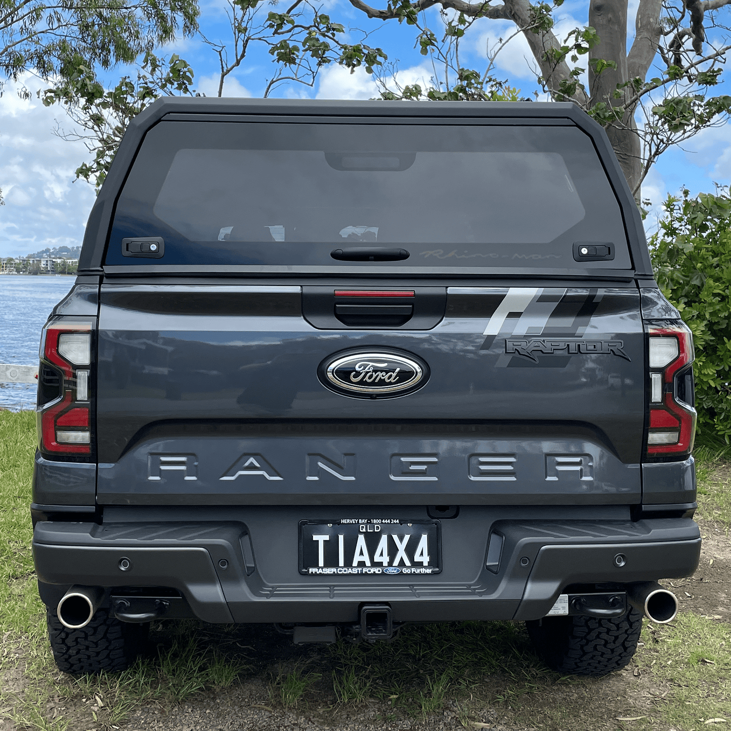 Ford Ranger Next Gen Dual Cab Xpedition CapRax Canopy by Rhinoman