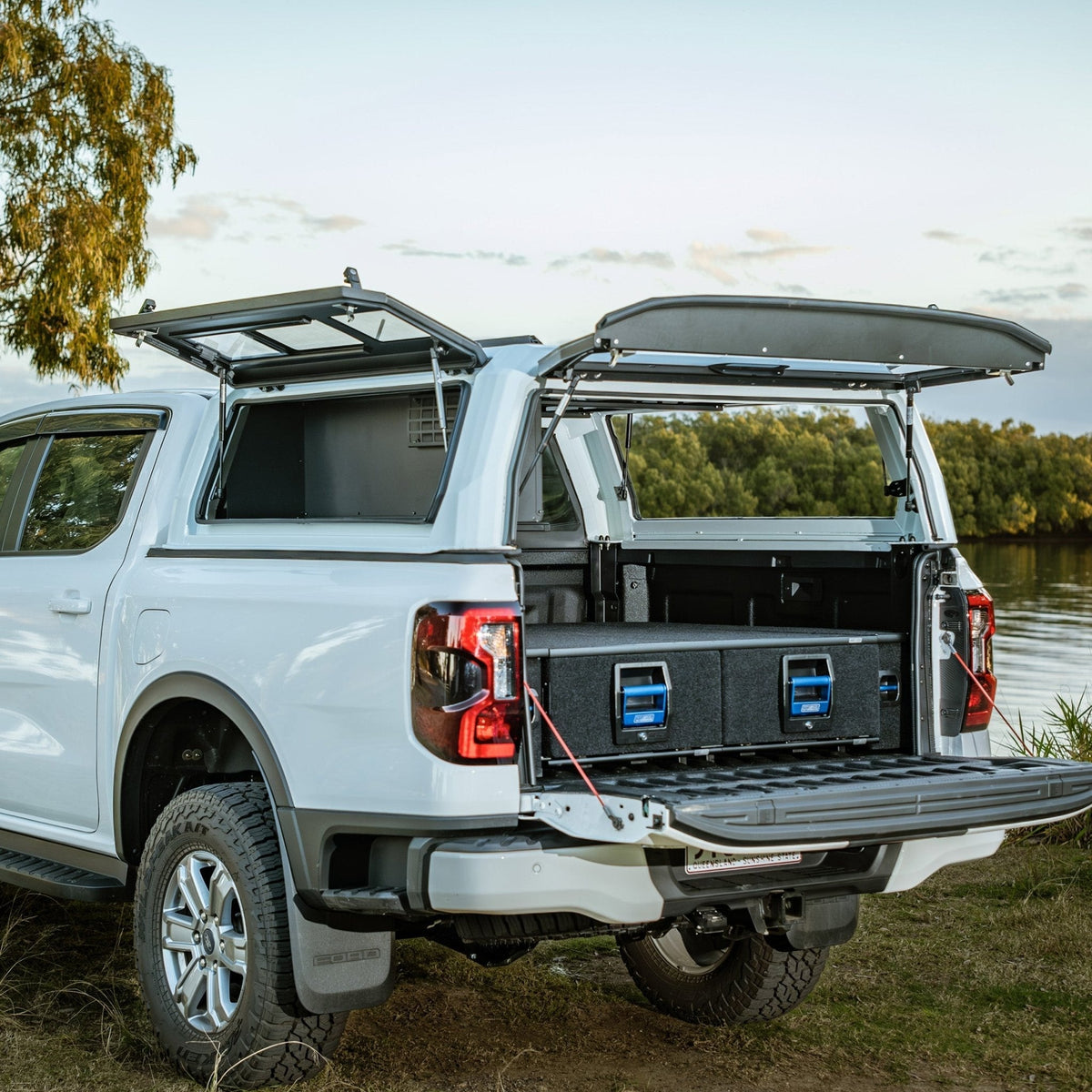 Ford Ranger Next Gen Dual Cab Xtreme CapRax Canopy by Rhinoman