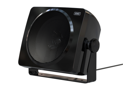 GME GS420B 4 Inch Marine Box Speakers Pair - Black