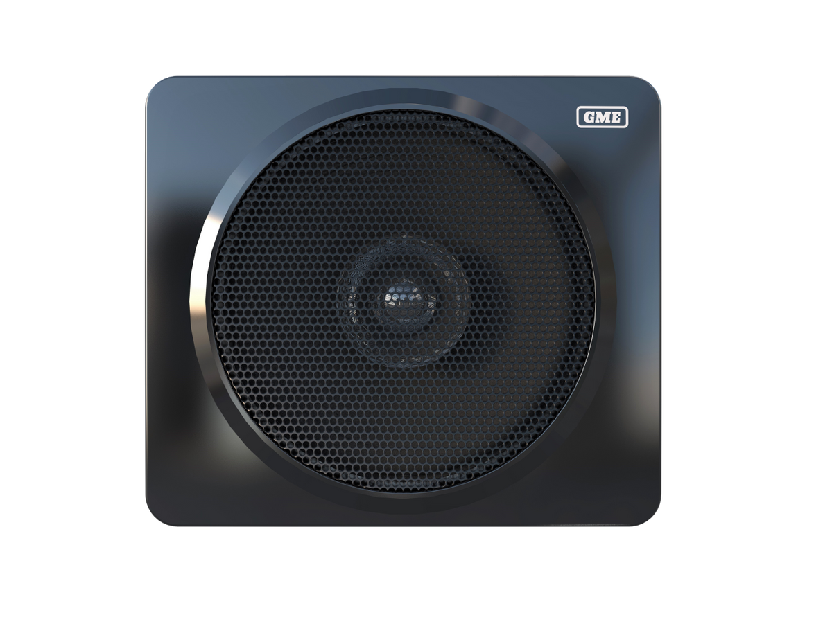 GME GS420B 4 Inch Marine Box Speakers Pair - Black