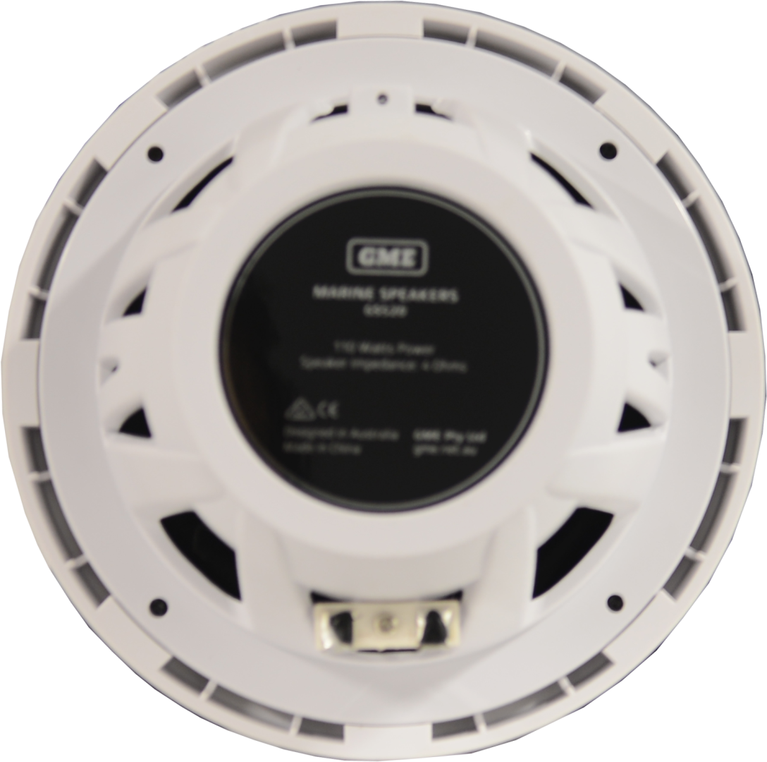 GME GS520W 5 Inch Marine Panel Speakers Pair - White