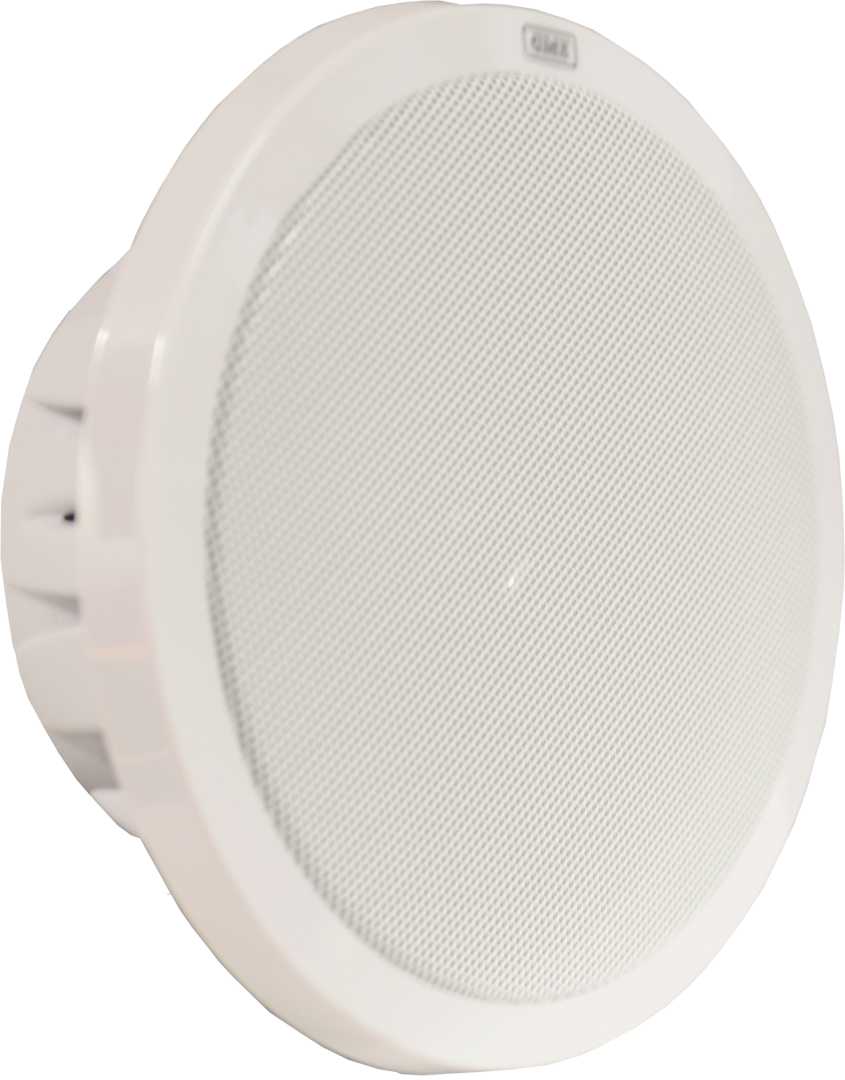 GME GS620W 6 Inch Marine Panel Speakers Pair - White