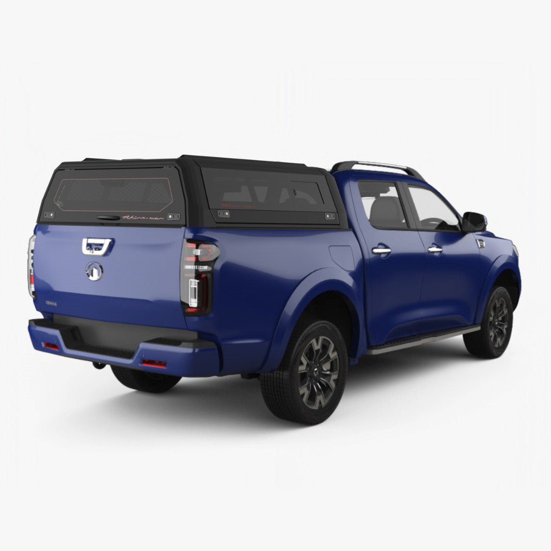 GWM Cannon Dual Cab 2020-2025 Xtreme CapRax Canopy by Rhinoman