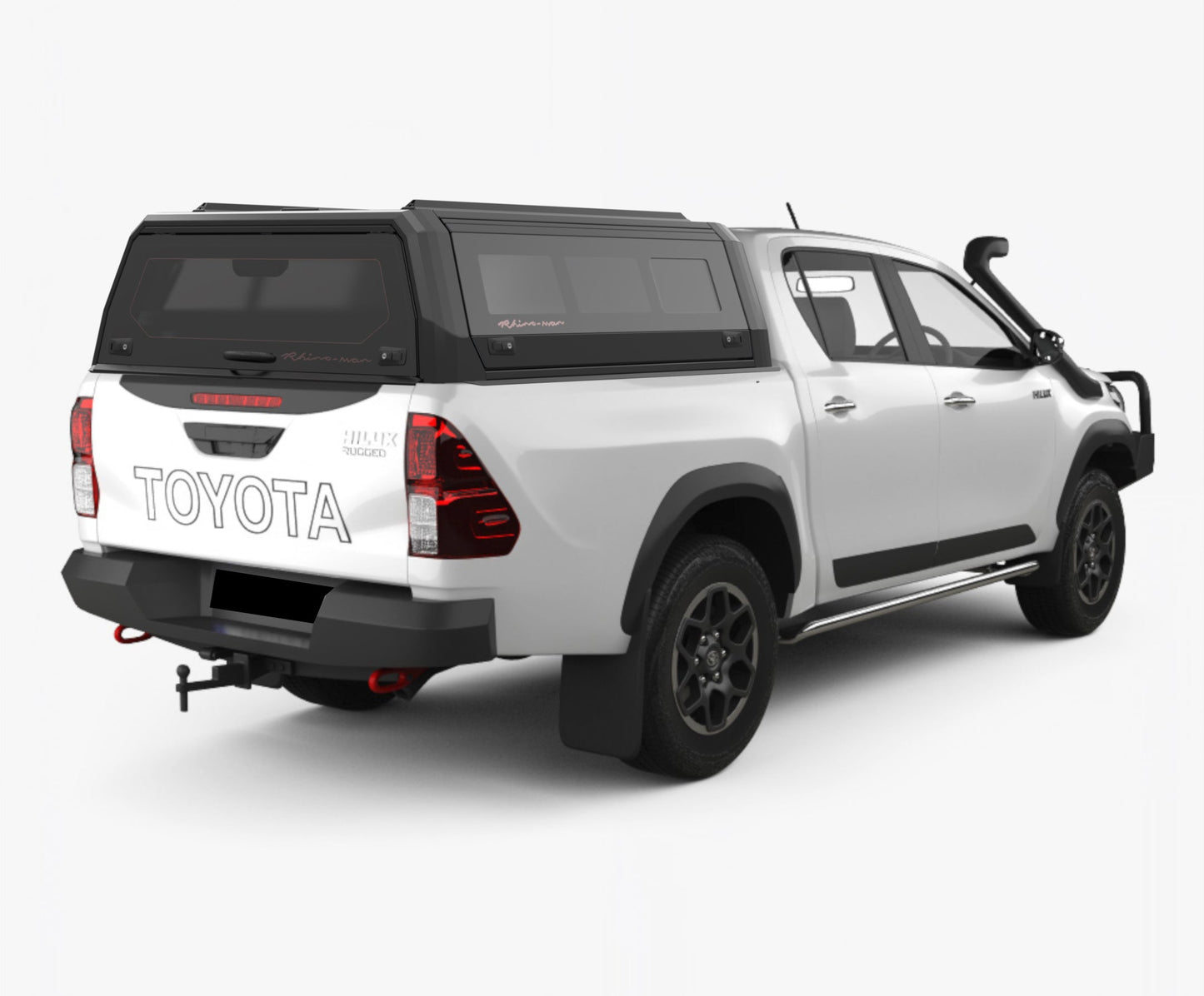 Hilux Revo 2015 to 2025 Dual Cab Xtreme CapRax Canopy by Rhinoman
