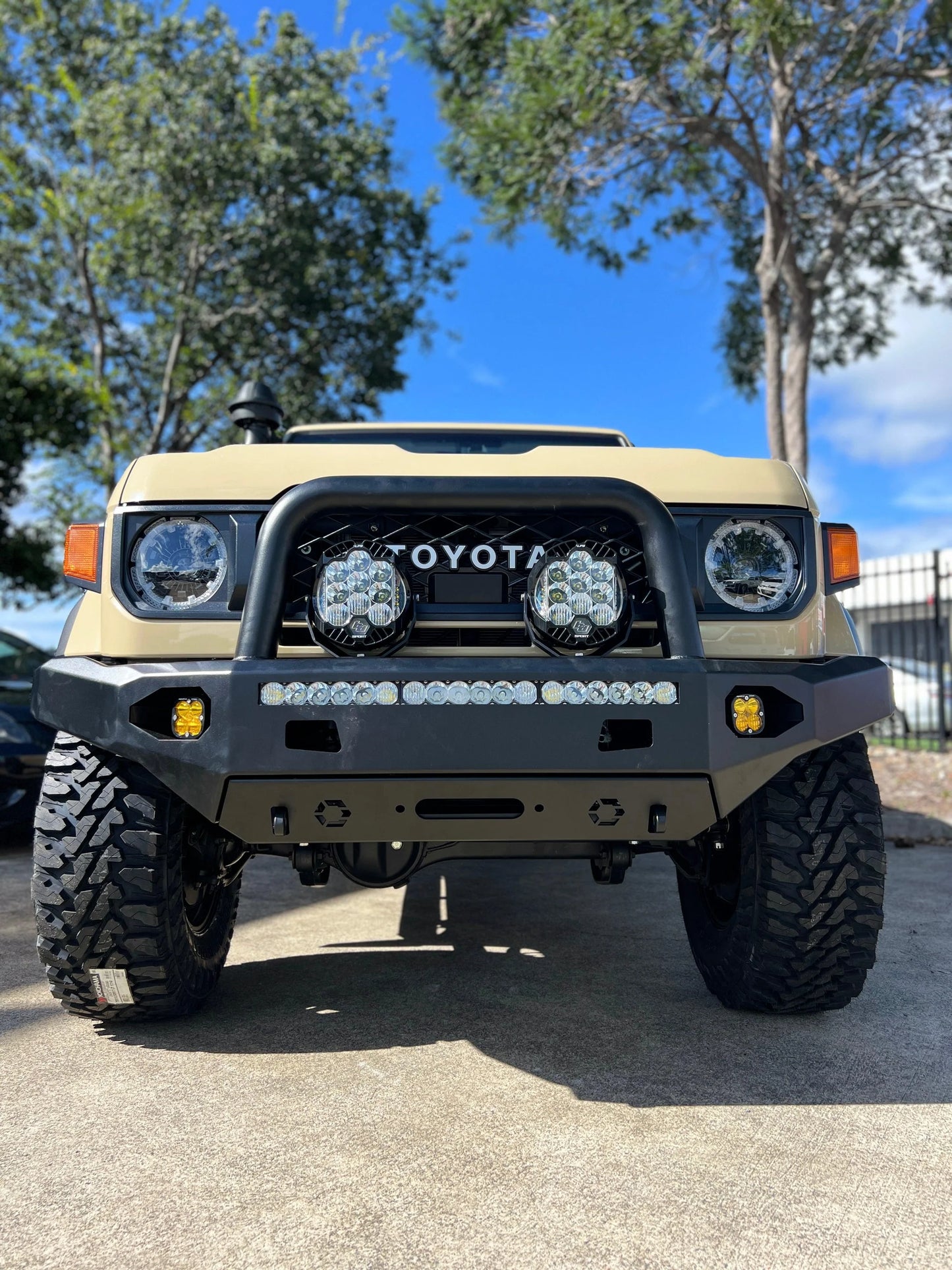 2024+ Offroad Creative Toyota LC70 Series Bull Bar