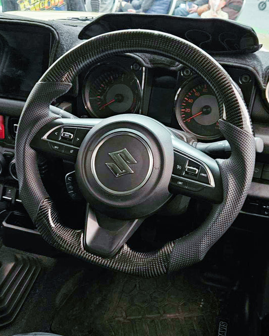 Carbon Steering Wheel to suit Suzuki Jimny