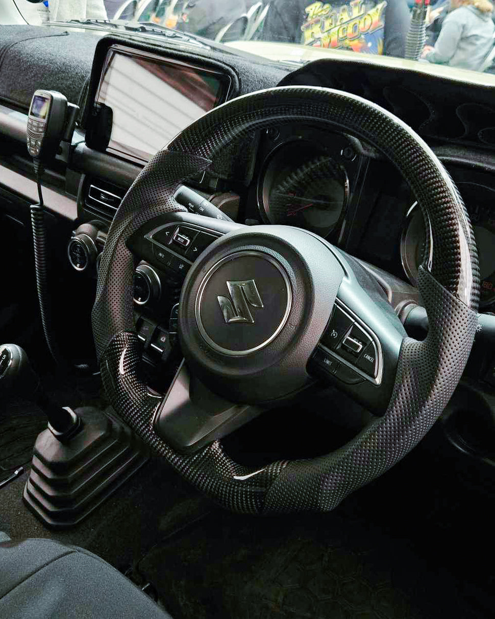 Carbon Steering Wheel to suit Suzuki Jimny