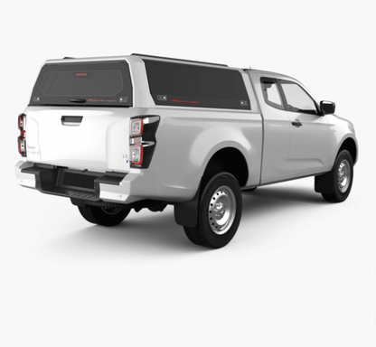Isuzu D-Max Space Cab 2021+ Xpedition CapRax Canopy by Rhinoman