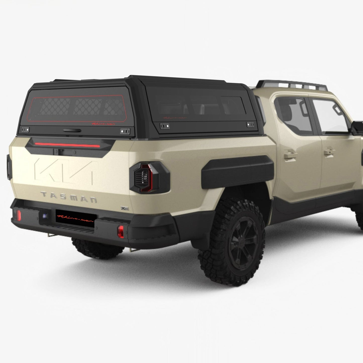 KIA Tasman Dual Cab Xtreme CapRax Canopy by Rhinoman