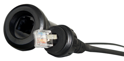 GME LE119 2 Metre IP67 Microphone Extension Lead with Panel Mount – Suit XRS-390C