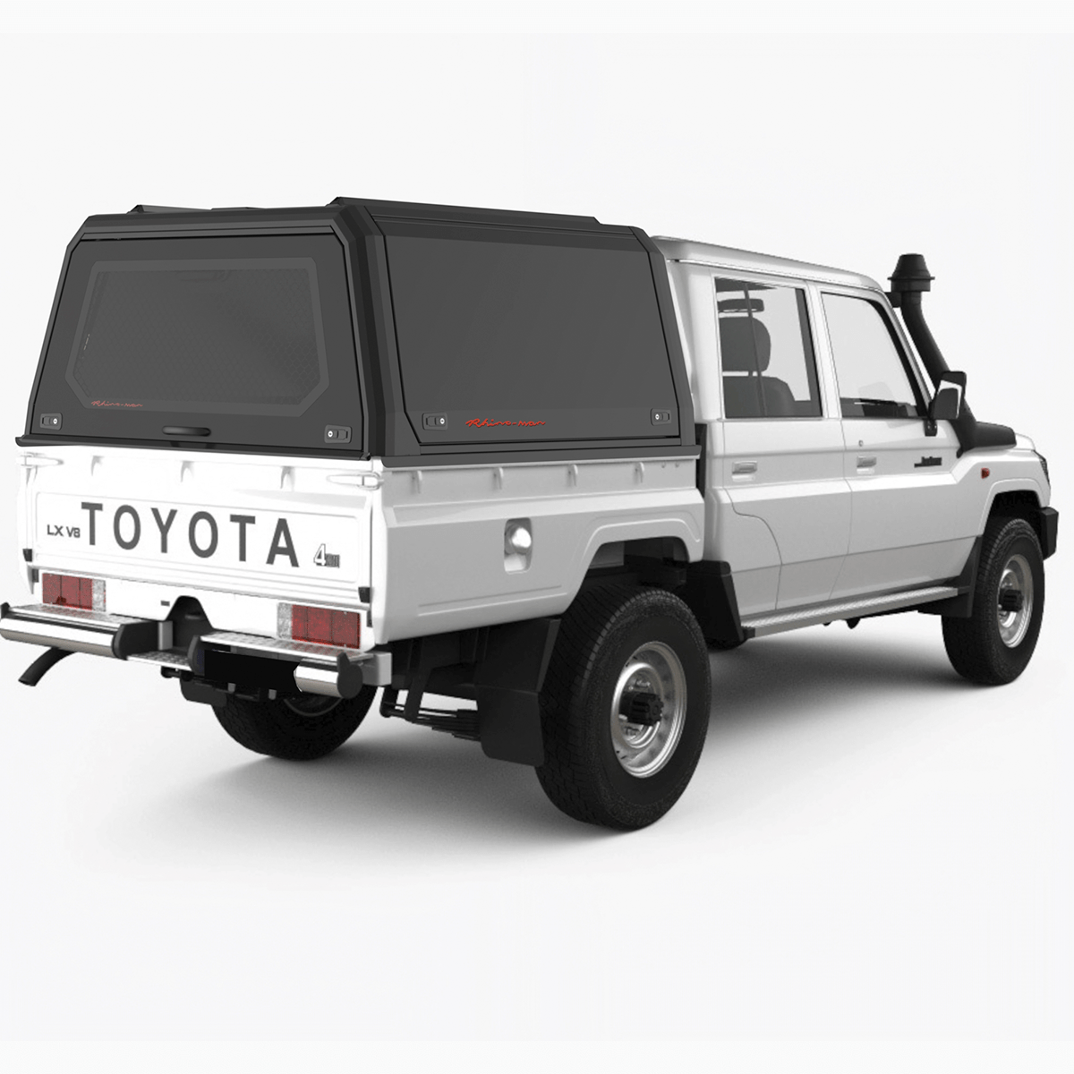 Landcruiser 70 Series Dual Cab Xpedition Caprax Canopy by Rhinoman