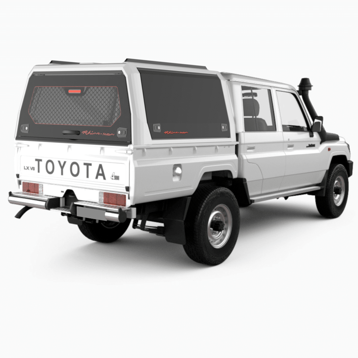 Landcruiser 70 Series Dual Cab Xpedition Caprax Canopy by Rhinoman